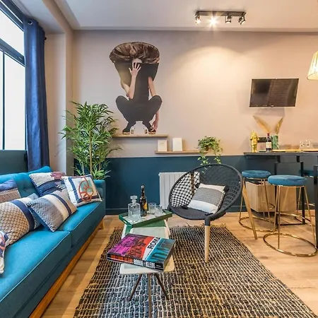 Charming Flat 15 Minutes Montmartre-sacre-coeur -champ Gauche- Paris